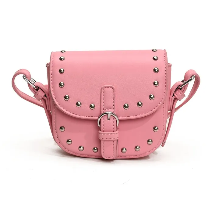 ROUNDOT PU Shoulder Bag Crossbody Bag Regular Women's Ecru/Silver/Black/Pink/Sky Blue/Brown-14