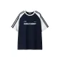 Navy Blue & Heather Gray