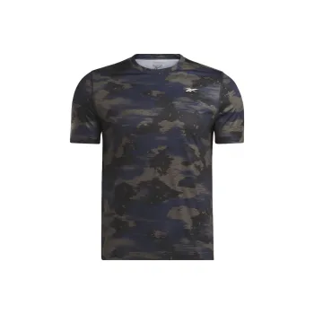 Reebok Training Camo T-Shirt Men's Marine Blue