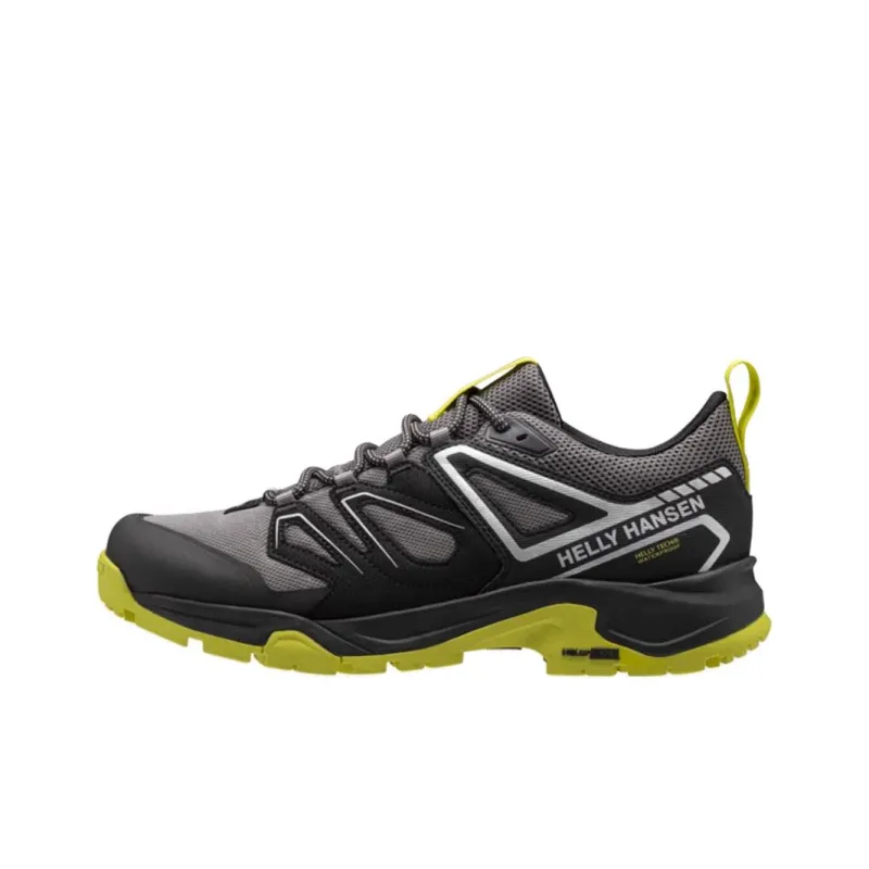 HELLY HANSEN Anti-Slip Wear-Resistant Low-Top Trekking Shoes Men's Black-4