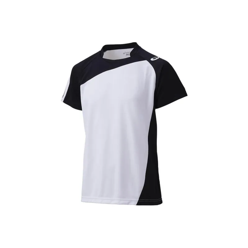 Asics Unisex Volleyball Suit T Shirt Unisex Black White-0