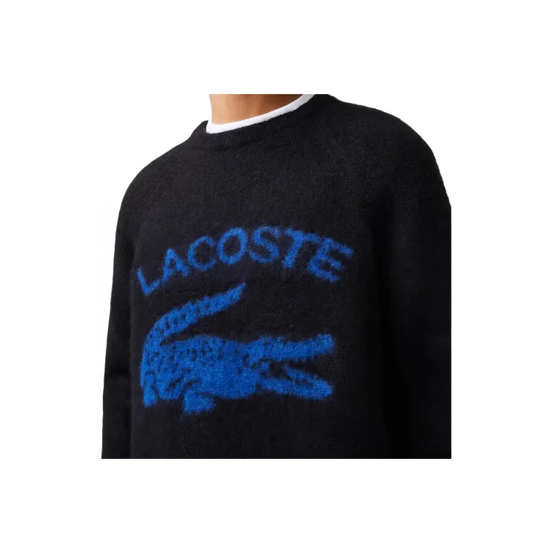 LACOSTE Sweater Men's Black Blue-4