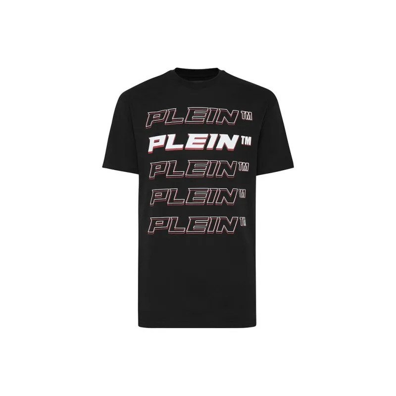 PHILIPP PLEIN Repeat Logo T shirt-4