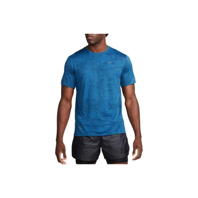 Nike Dri-FIT ADV Short-Sleeve Running Top T-Shirt Men's Blue-0
