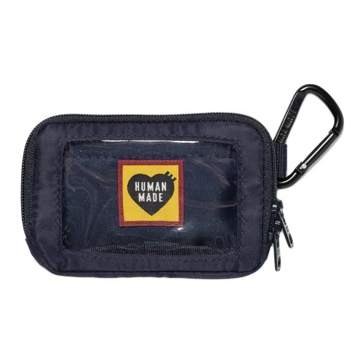 HUMAN MADE Nylon Card Holder Regular Unisex Marine Blue-1