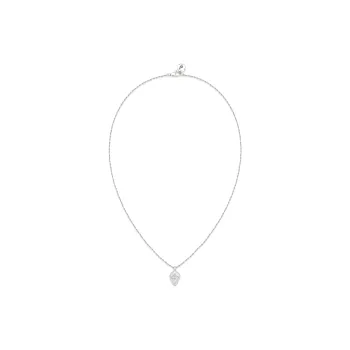 Empress 47 Concept 925 Sterling Silver Mountain Necklace Unisex Silver White