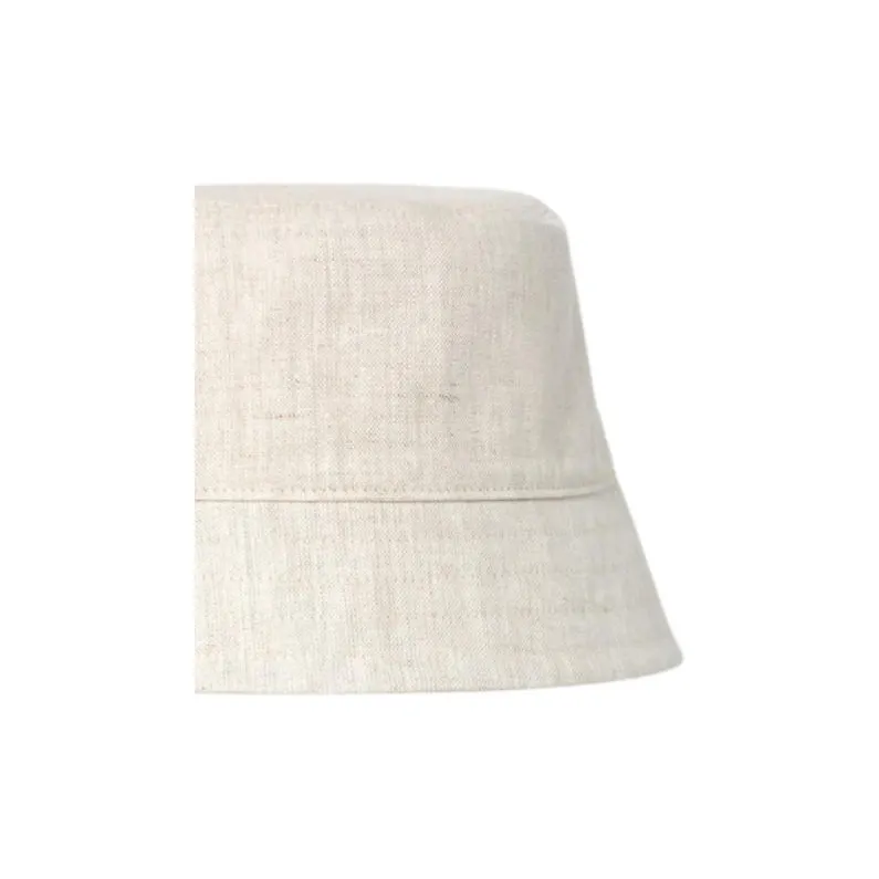 COS Cotton Bucket Hats Women's Beige-1