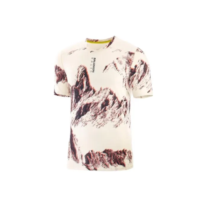 SALOMON T-Shirts Men White-0