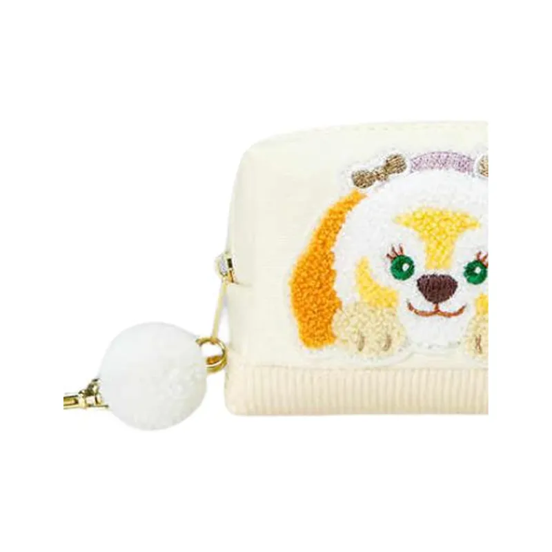 Disney 2024 Winter Daffy And Friends Polyester Coin Purse Unisex Light Yellow-3