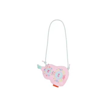 SUZHOU MUSEUM Plush Crossbody Bag Regular Unisex Pink & Blue