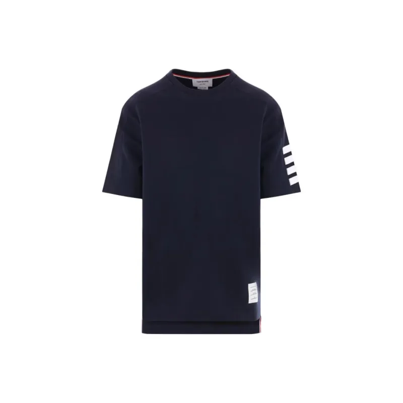 THOM BROWNE 4 Bar Stripe Crewneck T Shirt-0