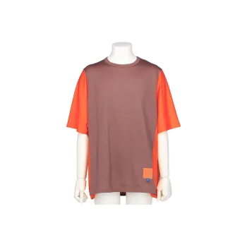 FUMITO GANRYU Logo patch Detail T shirt