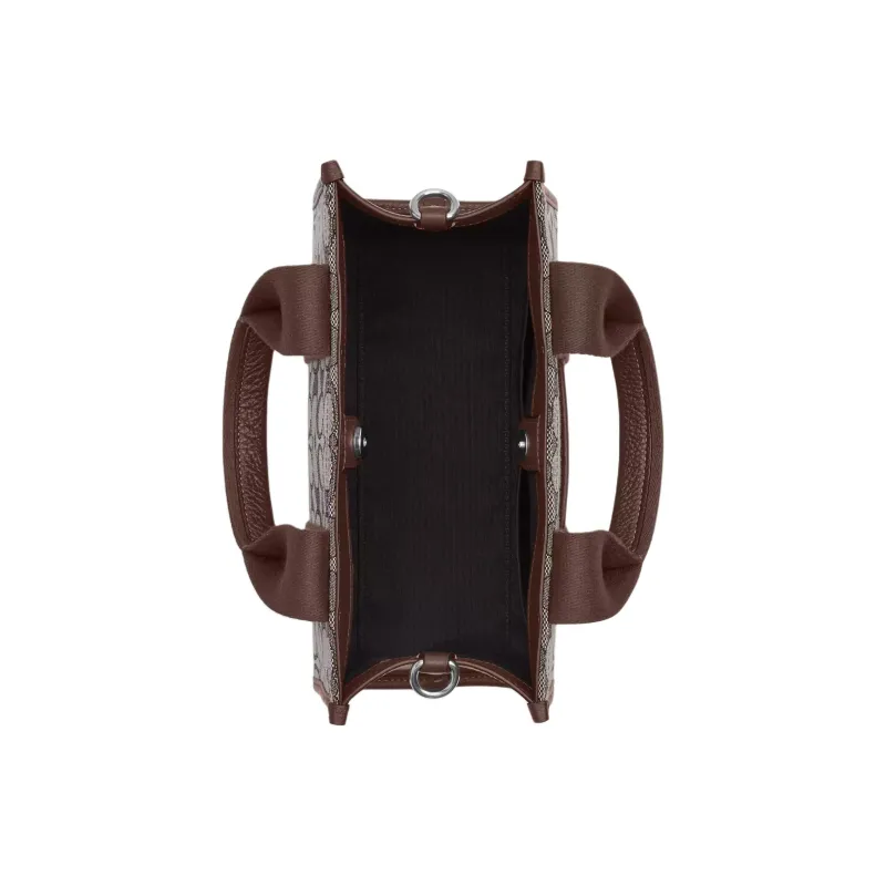 COACH Leather Handbag Women's Brown-2