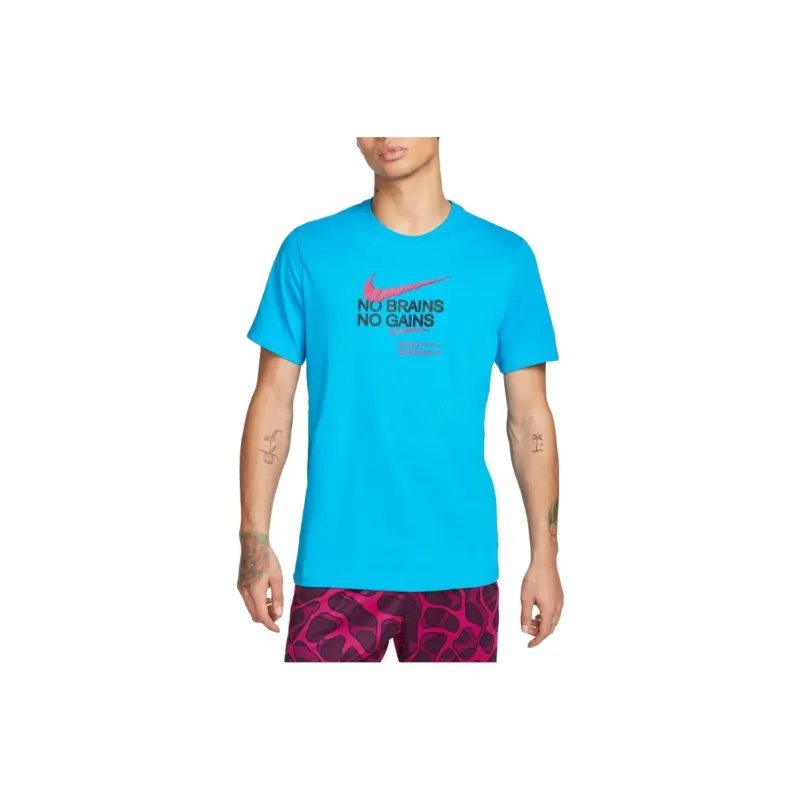 Nike DF TEE DYE 2 T-Shirt Men's Blue-0