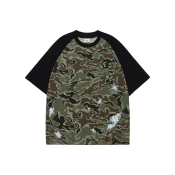 Guuka T Shirts Men Army Green