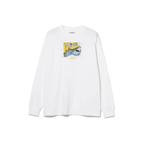 Beams T CHARI&CO X TIM DAILY LIFE IN NY T-Shirt Men's White