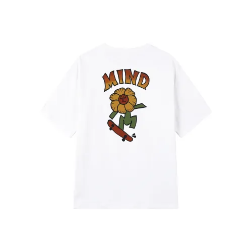 MIND ERROR Drop Shoulder Sleeve T Shirt Unisex