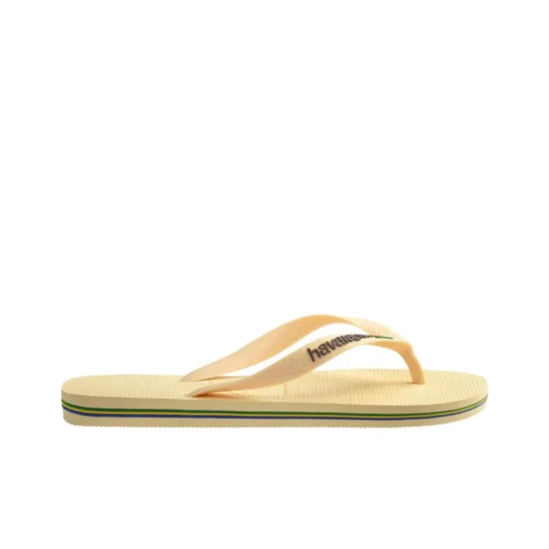 Havaianas Brazil Logo Flip Flops Women's Yellow-1