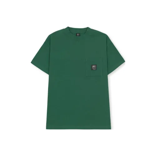 Brain Dead HEAVYWEIGHT JERSEY MOCKNECK POCKET SHIRT W T-Shirt Unisex Green