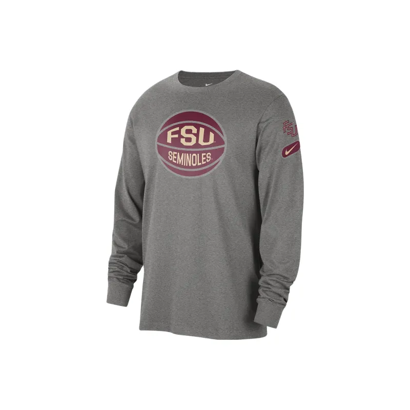 Nike Florida State Fast Break Men's Nike College Long Sleeve T Shirt-0