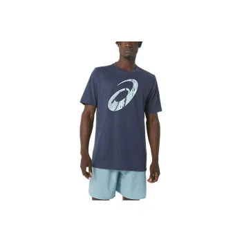 Asics Unisex Asics Polar Winter Short Sleeve Tee T-Shirt Unisex Blue