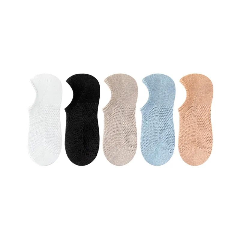 Top Melon No Show Socks Women's 5 Pack-23