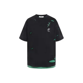 LIUREGALI T-Shirts Unisex Green