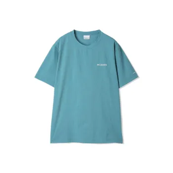 Columbia T Shirt Men's Blue Green