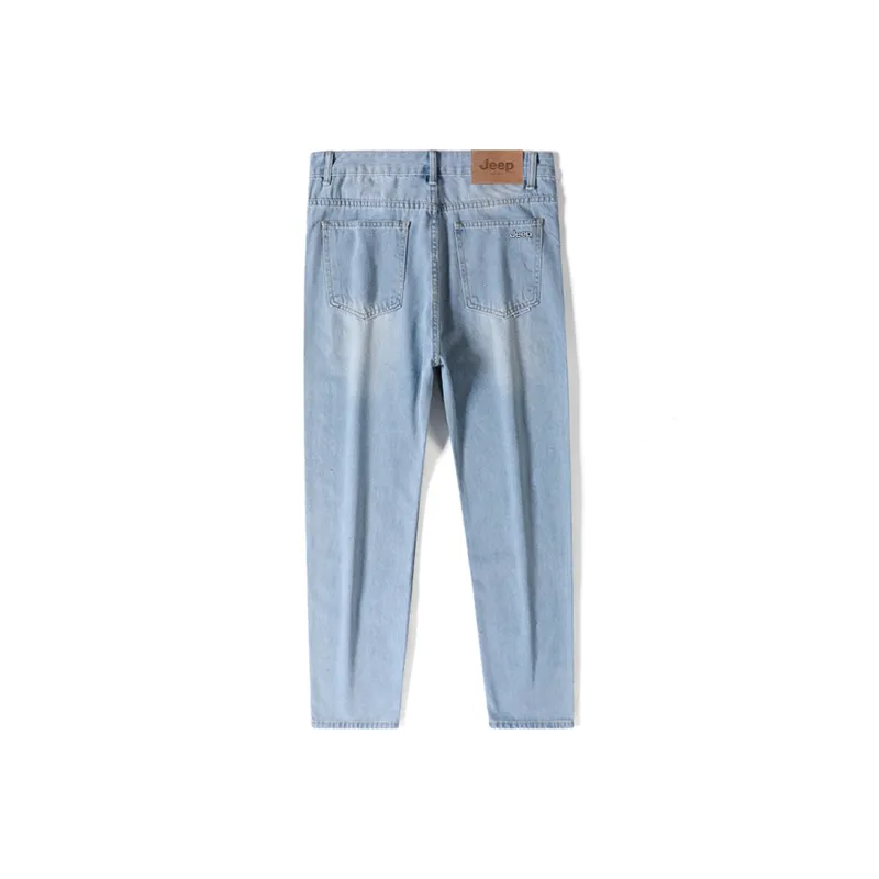 Jeep Fashion Sports Collection Jeans Unisex Light Blue-1