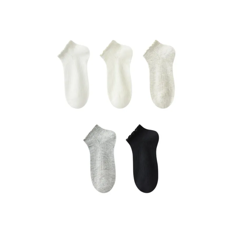 Temooues Ankle Socks Women's 5 Pack-10