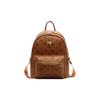 CORE BIRD PU Backpack Large Size Women's Multicolor