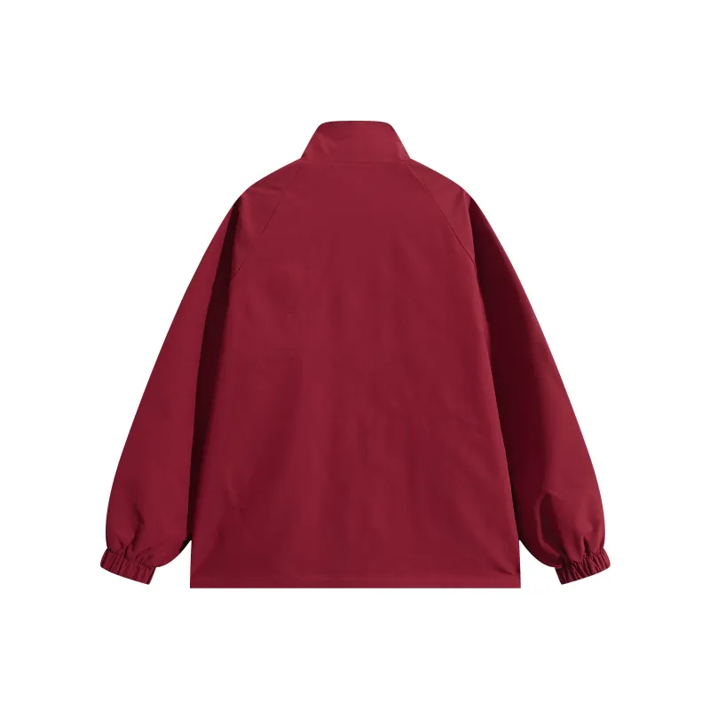 FASTFISH Jackets Coats Unisex Red-2