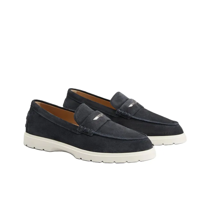 TOD'S Gommino Loafers Men Blue-1
