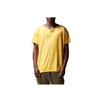 GREG LAUREN FW23 T-Shirt Men's Yellow