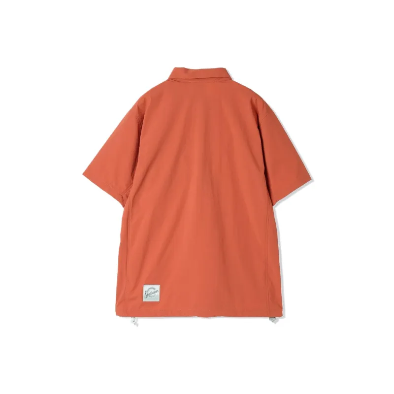 Columbia Polo Shirt Men's Orange Red-1
