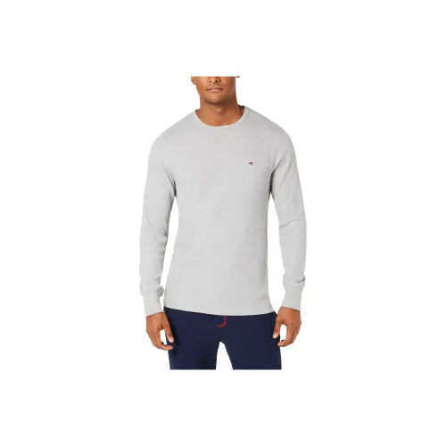 tommy Mouwen Hilfiger T Shirts Men Gray
