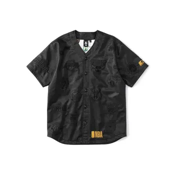STARTER x NBA Set in Sleeve T Shirt Unisex Black