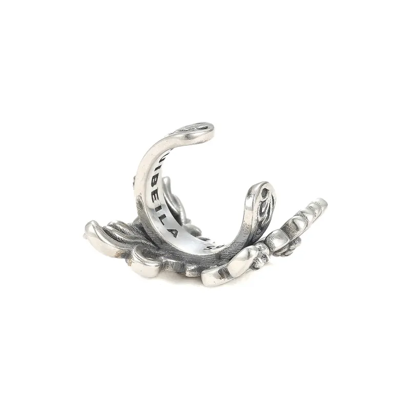Ruibeila 925 Sterling Silver Clip On Earrings Men's-3