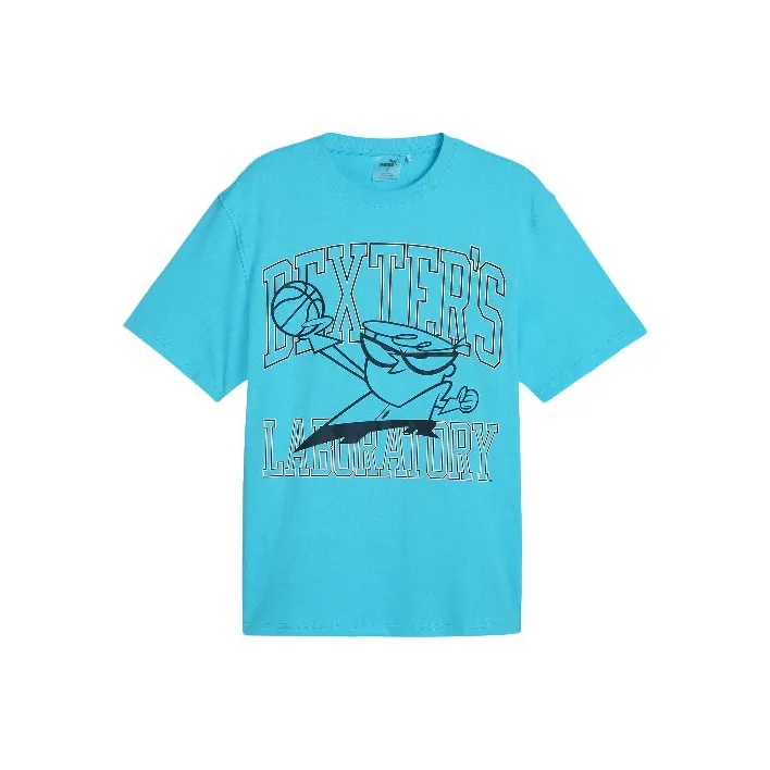 PUMA Melo X DEXTER'S Lab Men's Basketball Tee-0