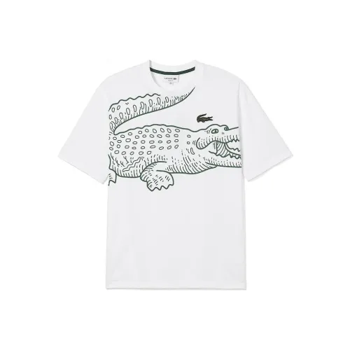 LACOSTE T Shirts Men White/001