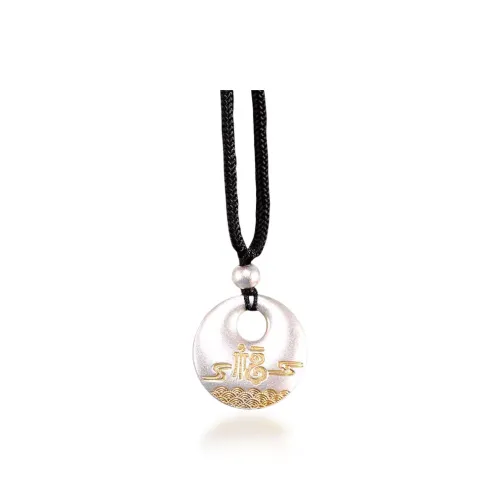 CUTE DAME Sterling Silver Necklaces Women's