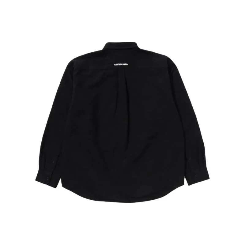 Bape Line Camo Jacquard Oxford L/S Shirt-1