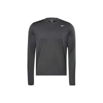 Reebok Training Long Sleeve Tech T-Shirt Men's Midnight Black