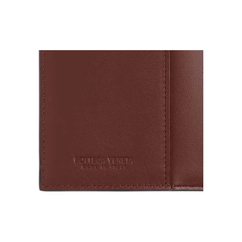Bottega Veneta CASSETTE Calfskin Passport Holder Men's Space Blue-3