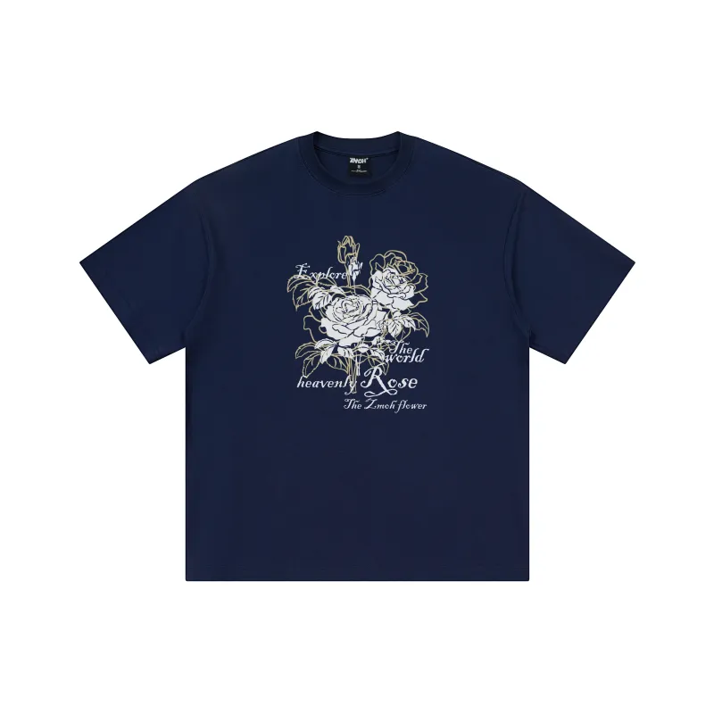 ZMOH Short Sleeved T Shirts Unisex-0