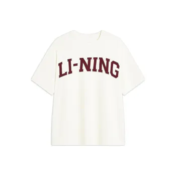 LiNing Weekend Youth T Shirt Unisex Ecru