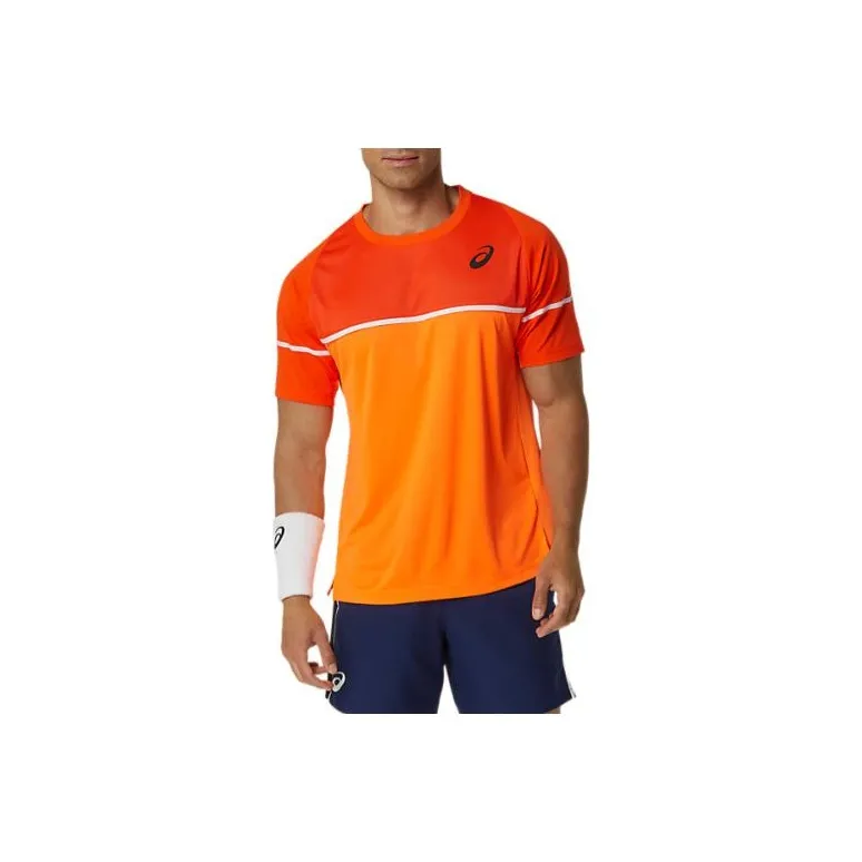 Asics T Shirts Men Orange-0