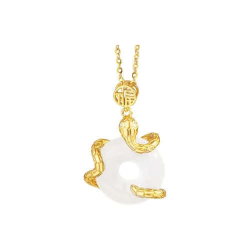 ZUIWENGLANGYASHANWENCHUANG Chalcedony Necklaces Women's
