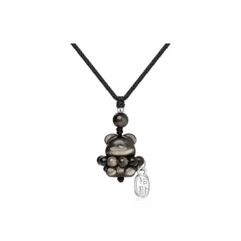 Jodie&Kevin Obsidian Jade Necklaces Unisex