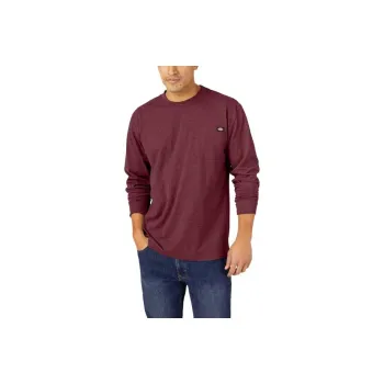 Dickies T-Shirts Men Burgundy